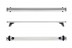 CRUZ Airo T | Bagażnik dachowy Belki Toyota Corolla 4-dr Sedan 2007-2013