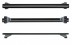 CRUZ Airo FIX Black | Bagażnik dachowy / belki CRUZ BMW Seria 1 E87 5-drzwi 2004-2011
