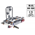 Aguri Active Bike Pro 4 Silver