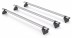 Bagażnik dachowy belki Rhino Kammbar Flee Renault Master L1H1 / L1H2 / L2H2 / L3H2 / L4H2 2010-