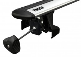 Thule Wingbar Evo Fixpoint Silver | Mercedes C-Klasa W204 Sedan bez szklanego dachu 2007-2014 | Bagażnik dachowy belki
