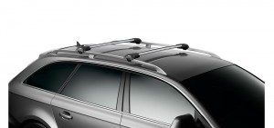 Thule WingBar Edge Silver | Nissan Navara Double Cab 4-drz 2005-2015 | Bagażnik dachowy belki
