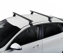 CRUZ Airo T BLACK | Bagażnik dachowy Belki  Honda Civic VIII 5-dr Hatchback 2006-2012