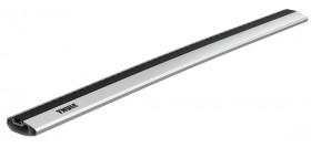 Thule WingBar Edge Silver | Renault Alaskan 4-dr Podwójna kabina 2018-  | Bagażnik dachowy belki
