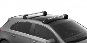 Thule Wingbar Edge fixpoint Silver | Peugeot Partner 4-dr VAN 2019-  | Bagażnik dachowy belki