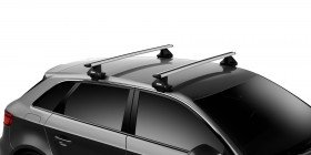 Thule Wingbar Evo Clamp Silver | Hyundai Sonata Sedan 2020- | Bagażnik dachowy belki