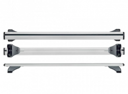 CRUZ Airo FIX Silver | Bagażnik dachowy / belki CRUZ Opel Astra J Hatchback 5d 2010-2015