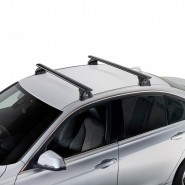CRUZ Airo FIX Black | Bagażnik dachowy / belki CRUZ Mercedes CLA Coupe 4-drzwi C118 2019-