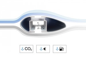 CRUZ Airo Fuse FIX Black | Bagażnik dachowy / belki CRUZ Ford Mondeo V SW Kombi 2014-
