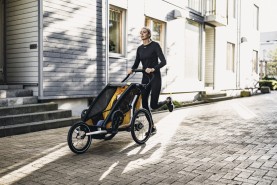 Przyczepka rowerowa | Thule Chariot Sport double Natural Gold 10201033