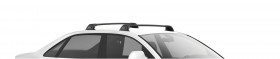 Yakima Flush Bar Black |  Mercedes GLC X253 2015-2022