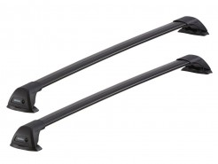 Yakima Flush Bar Black | Bagażnik dachowy belki |  Volvo V70 Kombi 2007-2016