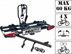 PROUSER Diamant FG3 LED | Bagażnik platforma na 4 rowery 