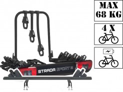 Atera Strada Sport M3 Black - 4 rowery | Bagażnik rowerowy na hak