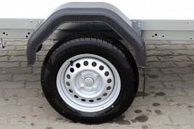 Przyczepa Brenderup Cargo CD260 z rampą najazdową